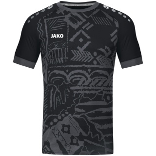 JAKO Sport-Tshirt (Trikot) Tropicana schwarz/anthrazit Jungen